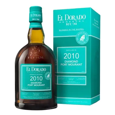 Rum el Dorado 2010 Port Mourant Diamond gB 49.1%0.70l