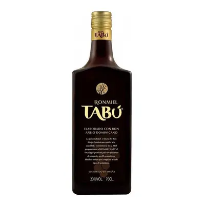 Tabu Miel black - medový rum 0.7l