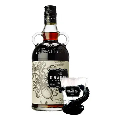 Kraken Black se skleničkou 0.7l