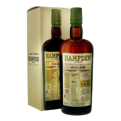 Rum Hampden LRok 2010 Pure single gB 47%0.70l