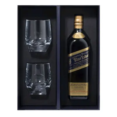 Johnnie Walker Whisky J.Walker Blue + 2sklo 200ani GB 40%0.70l