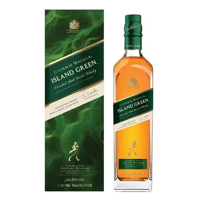 Johnnie Walker Whisky J.Walker Green Island Green gB 43%1.00l