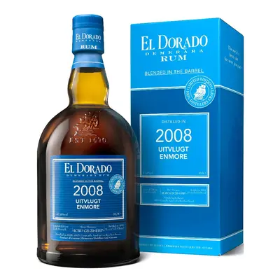 Rum el Dorado 2008 Uitvlugt Enmore gB 47.4%0.70l