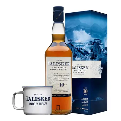 Talisker 10y s hrnkem 0.7l