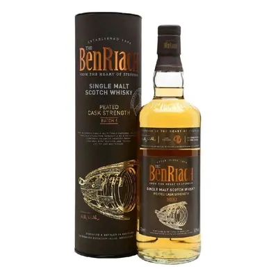 Whisky Benriach Peated Cask stregth b.1 gT 60%0.70l