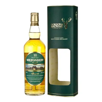 Miltonduff Gordon & MacPhail Distillery labels 10y gB 40%0.70l