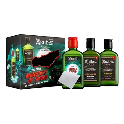 Ardbeg Monsters of Smoke set 3x0.2l