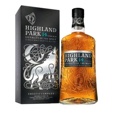 LITR Whisky Highland Park 14y Loyalty Wolf gB 42.3%1.00l