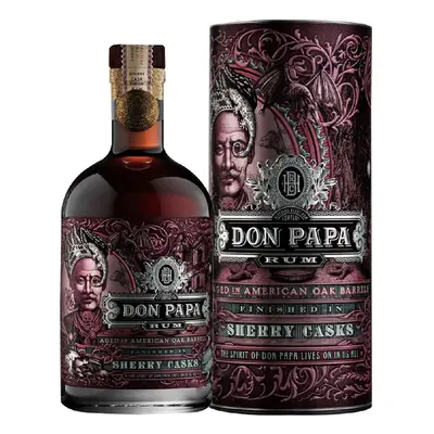 Don Papa Sherry cask v tubusu 0.7l