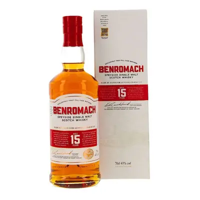 Whisky Benromach 15y gB 43%0.70l