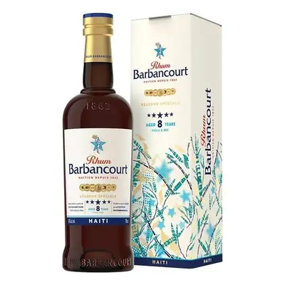 Rum Barbancourt 5 Stars 8yo gB 43%0.70l