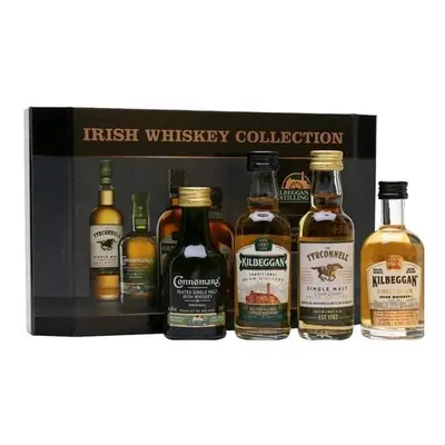 Cooley „ T+C+K+K ” Irish whiskey collection of distillery 4 x 0.05 l