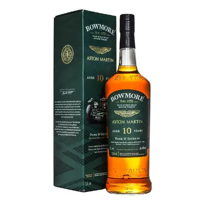 LITR Whisky Bowmore 10y Aston Martin Dark & intense gB 40%1.00l