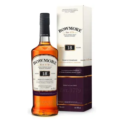 Whisky Bowmore 18y Deep & Complex gT 43%0.70l