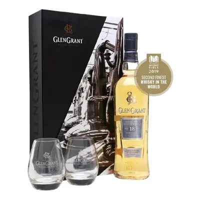 Whisky Glen Grant 18y Rare edition + 2sklo gB 43%0.70l