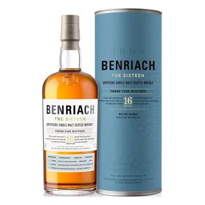 Whisky Benriach 16y Sixteen Three Cask Matured gT 43%0.70l