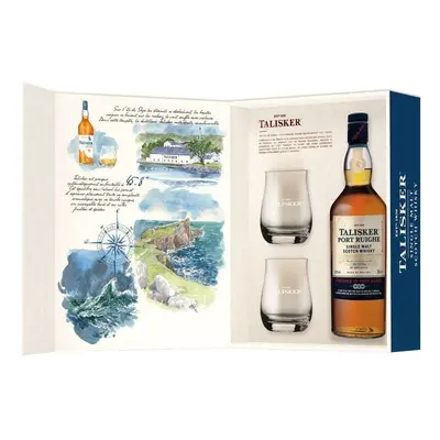 Talisker Port Ruighe se skleničkama 0.7l