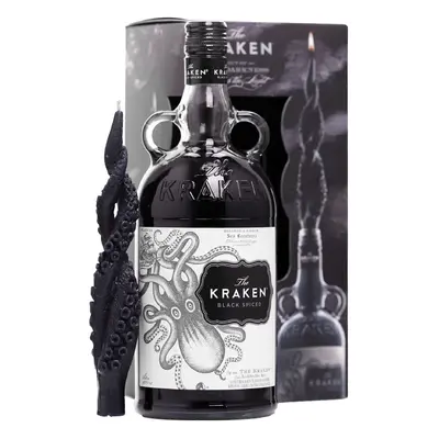 Spiced Kraken Black + svíčka 1l