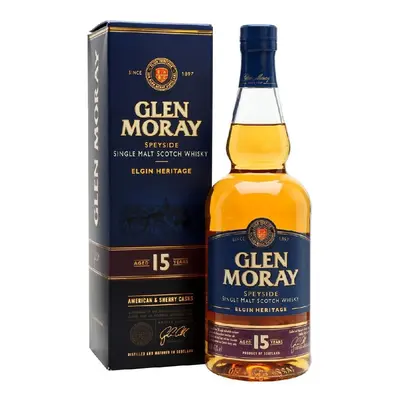 Whisky Glen Moray 15y Elgin Heritage gB 40%0.70l