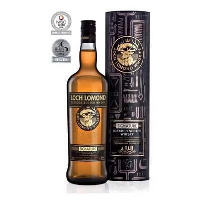 Whisky Loch Lomond Signature v plechu 40%1.00l