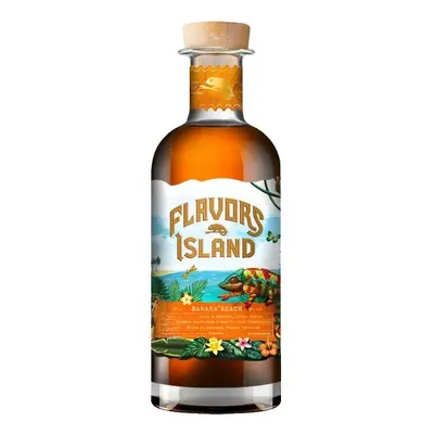 Rum Flavors Island Banana Beach 38%0.70l