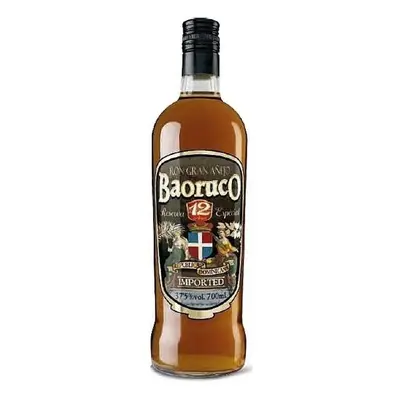 Rum Baoruco 12y vysoká lahev 37.5%0.70l