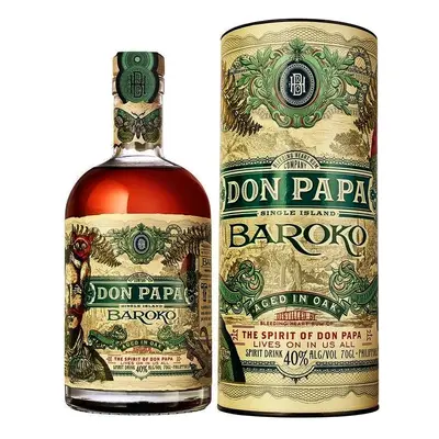 Rum Don Papa Baroko v tubusu 40%0.70l