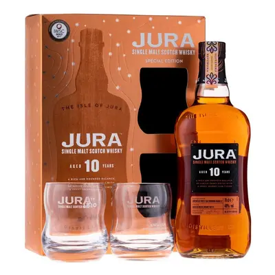 Isle Of Jura Whisky Jura 10y + 2sklo gB 40%0.70l