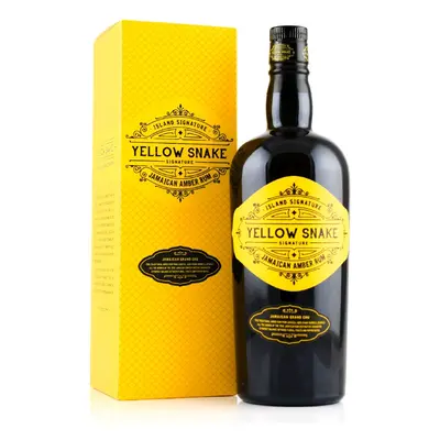 Rum Yellow Snake v krabičce 40%0.70l