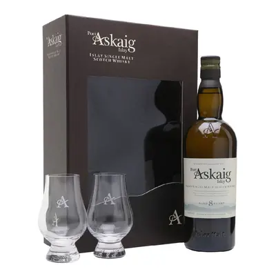 Whisky Port Askaig 8y + 2sklo gB 45.8%0.70l