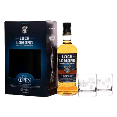 Whisky Loch Lomond Open 2022 BLUE + 2sklo gB 46%0.70l