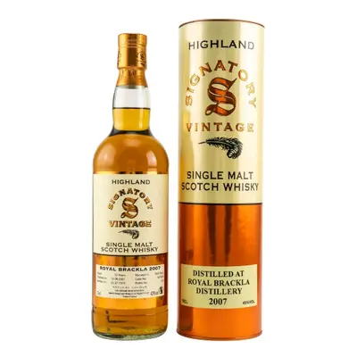 Whisky Royal Brackla 2007 Signatory Vintage gT 43%0.70l