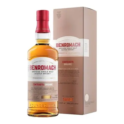 Whisky Benromach Contrast Organic 2013 gB 46%0.70l