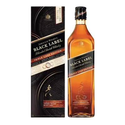 Johnnie Walker LITR Whisky J.Walker Black label Triple cask GB 40%1.00l