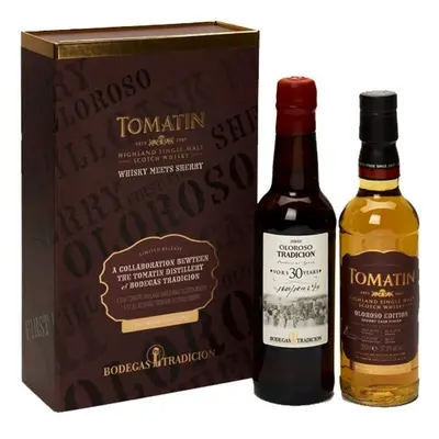 Tomatin set Meets & Oloroso 2x0.35l