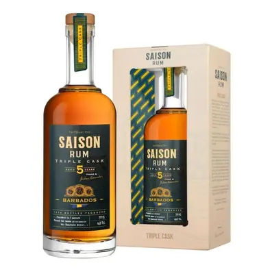 Saison Rum Saisons Triple cask Barbados 5y gB 46%0.70l