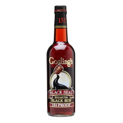 Gosling Rum Goslings Black Seal 151 Overproof 75.5%0.70l