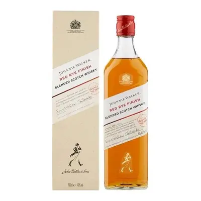 Johnnie Walker Red label Rye finish v krabičce 0.7l