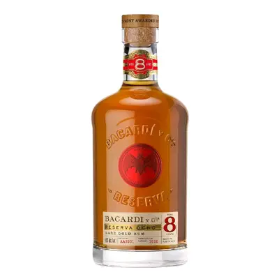 Rum Bacardi 8y Reserva Ocho holá lahev 40%0.70l