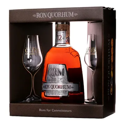 SET Rum Quorhum 12y + 2sklo gB 40%0.70l