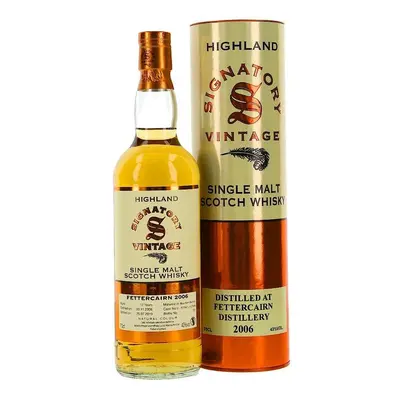 Whisky Fettercain Signatory Vintage 2006 gT 43%0.70l