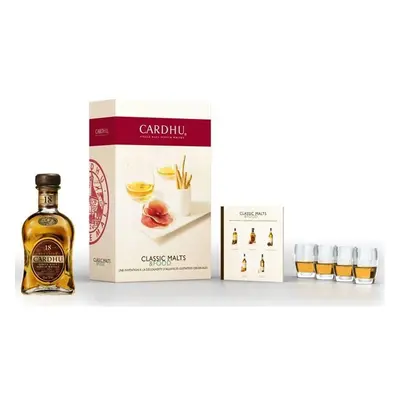 Whisky Cardhu 18y+4sklo GB 40%0.70l