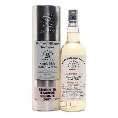 Whisky Teaninich Signatory UnChillfiltered 2007 gT 46%0.70l