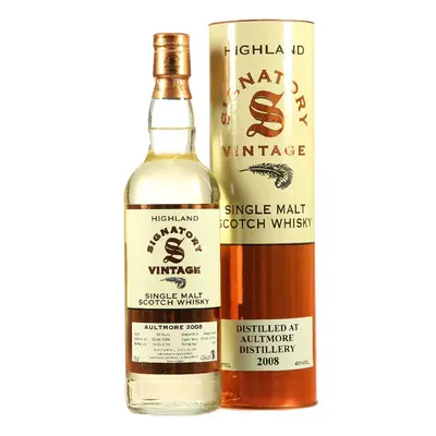 Whisky Aultmore 2008 Signatory v plechu 43%0.70l