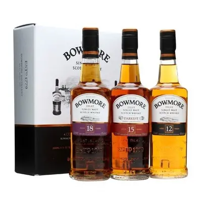 Bowmore Collection 12 & 15 & 18 3x0.2l