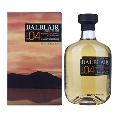 Whisky Balblair 2004 Bourbon Cask gB 46%1.00l