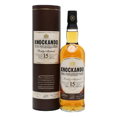 Whisky Knockando 15y Vintage 2003 tubus 43%0.70l