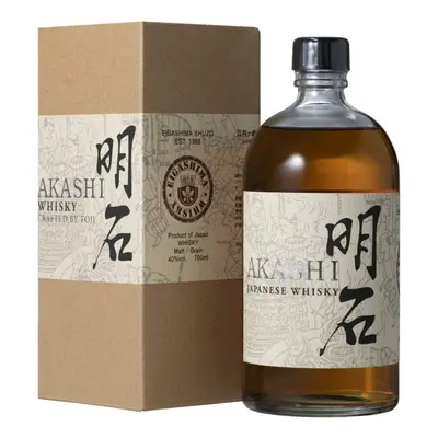 Whisky Akashi malt Crafted by Toji gB 40%0.70l