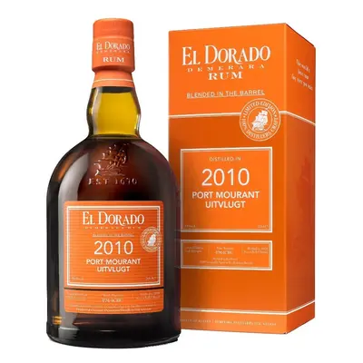 Rum el Dorado 2010 Port Mourant Uitvlugt gB 51%0.70l