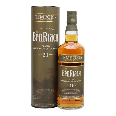 Whisky Benriach 21y Temporis Peated malt gT 46%0.70l